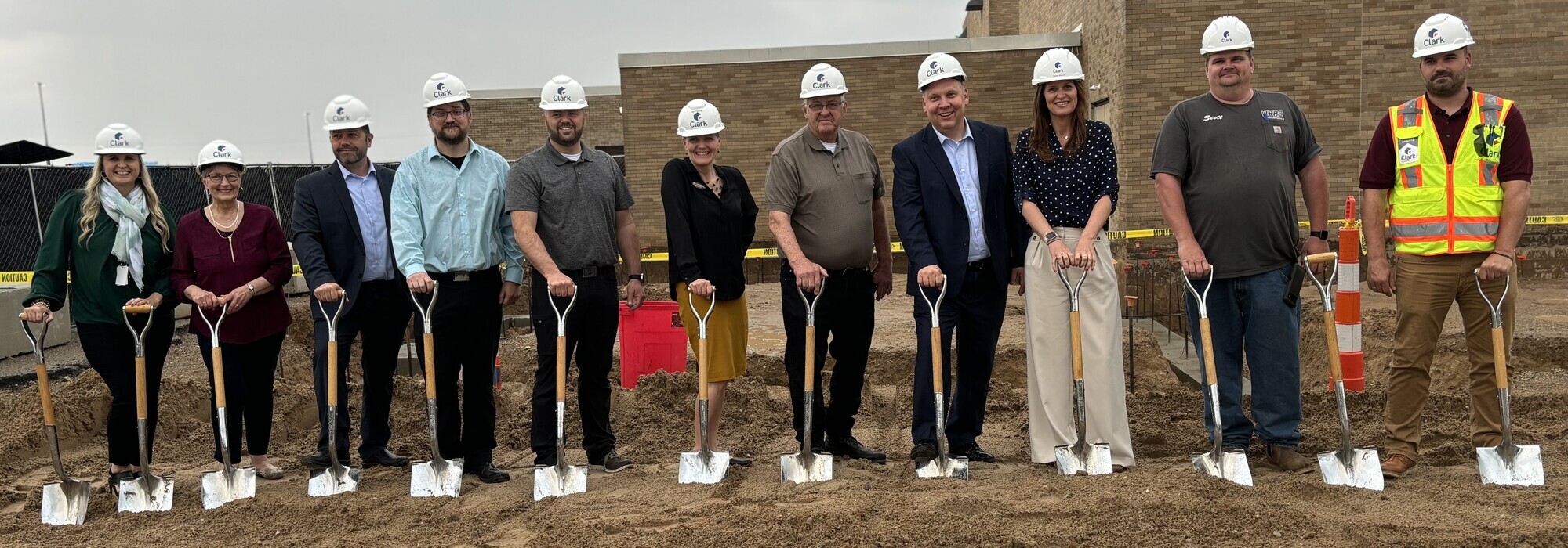 Ground breaking for the 2022 Bond Project - May 2024